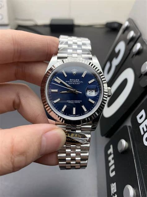 Clean Factory Rolex Datejust Watch .